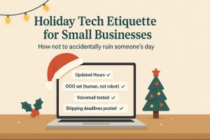 Holiday Tech Etiquette For Small Businesses